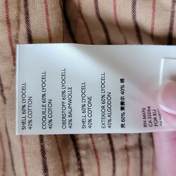 NWT Anthropologie Scout Slim Pleated Straight Leg Ankle Pants Honey Sz 24P - Picture 8 of 8